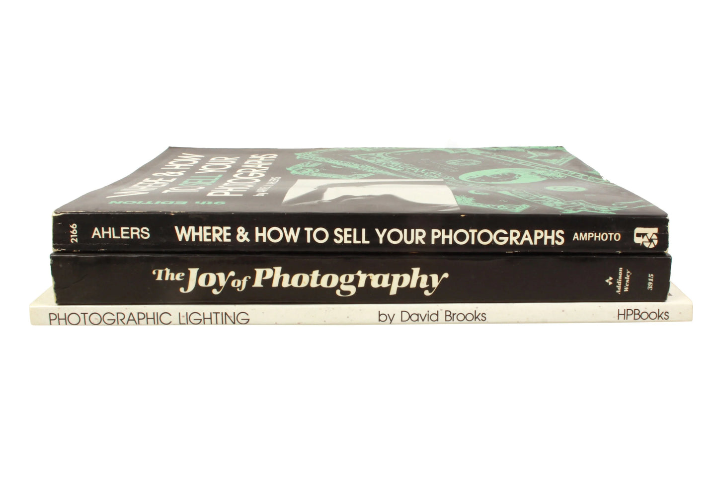 Set of 3 Books Joy of Photography, Photographic Lighting, Sell Your Photographs