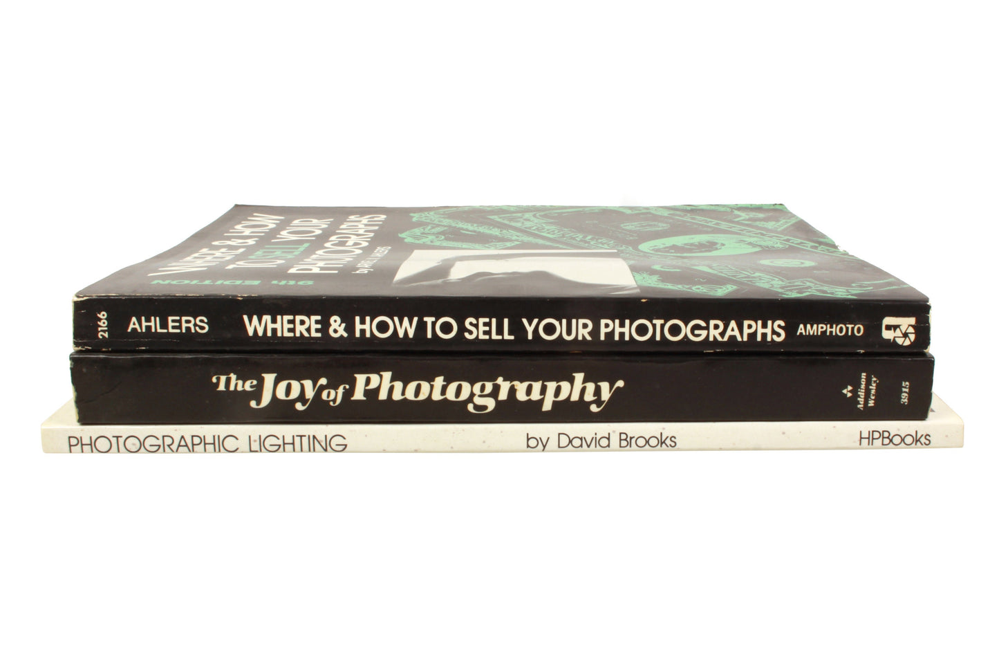 Set of 3 Books Joy of Photography, Photographic Lighting, Sell Your Photographs