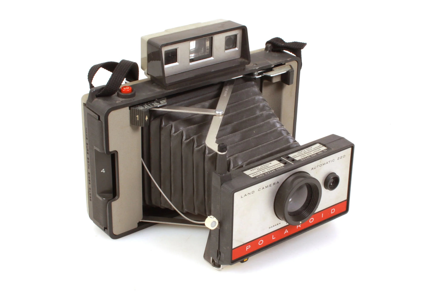 Polaroid Land Camera Outfit w/ Flash/Film/Bulbs