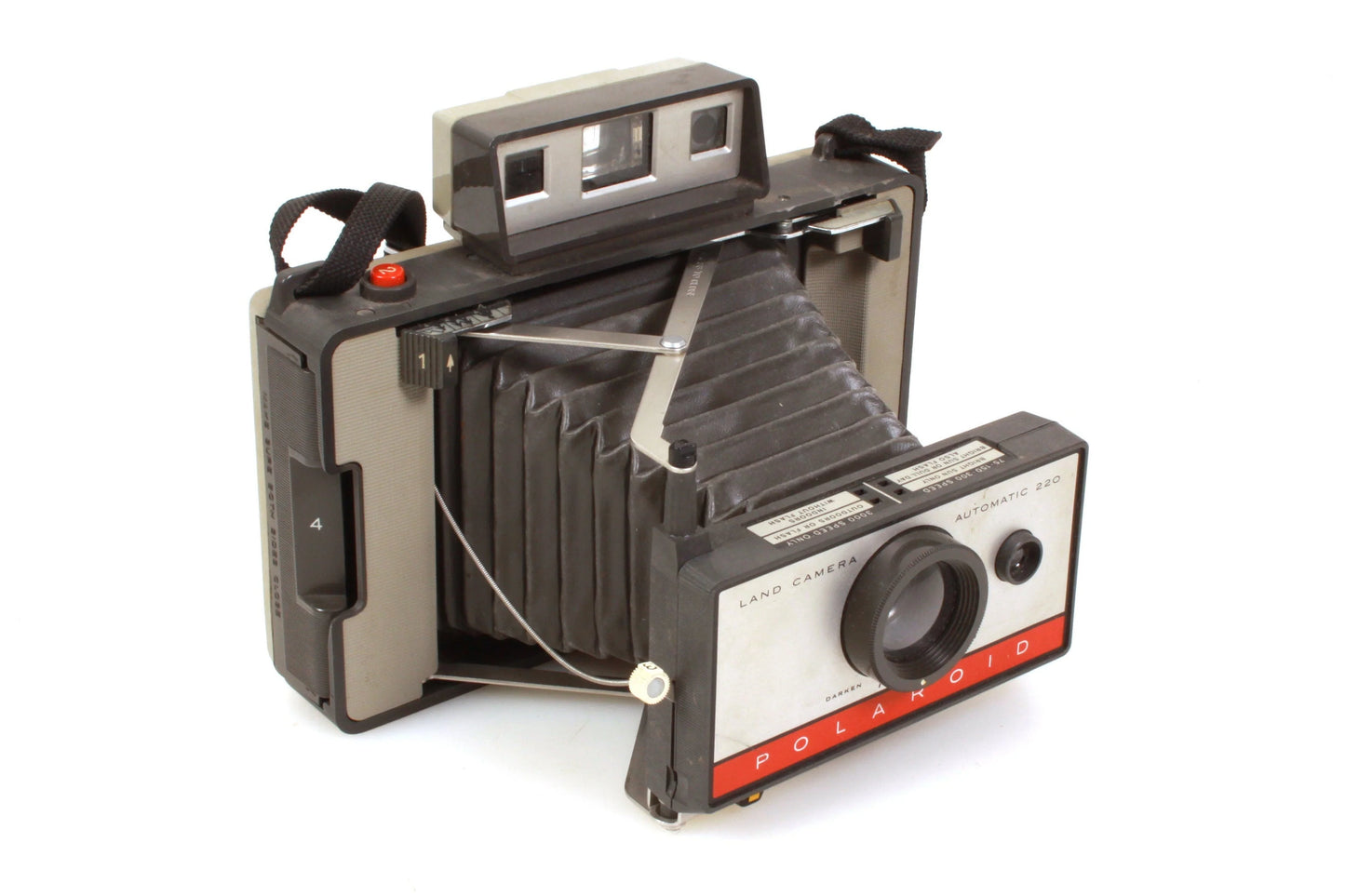 Polaroid Land Camera Outfit w/ Flash/Film/Bulbs
