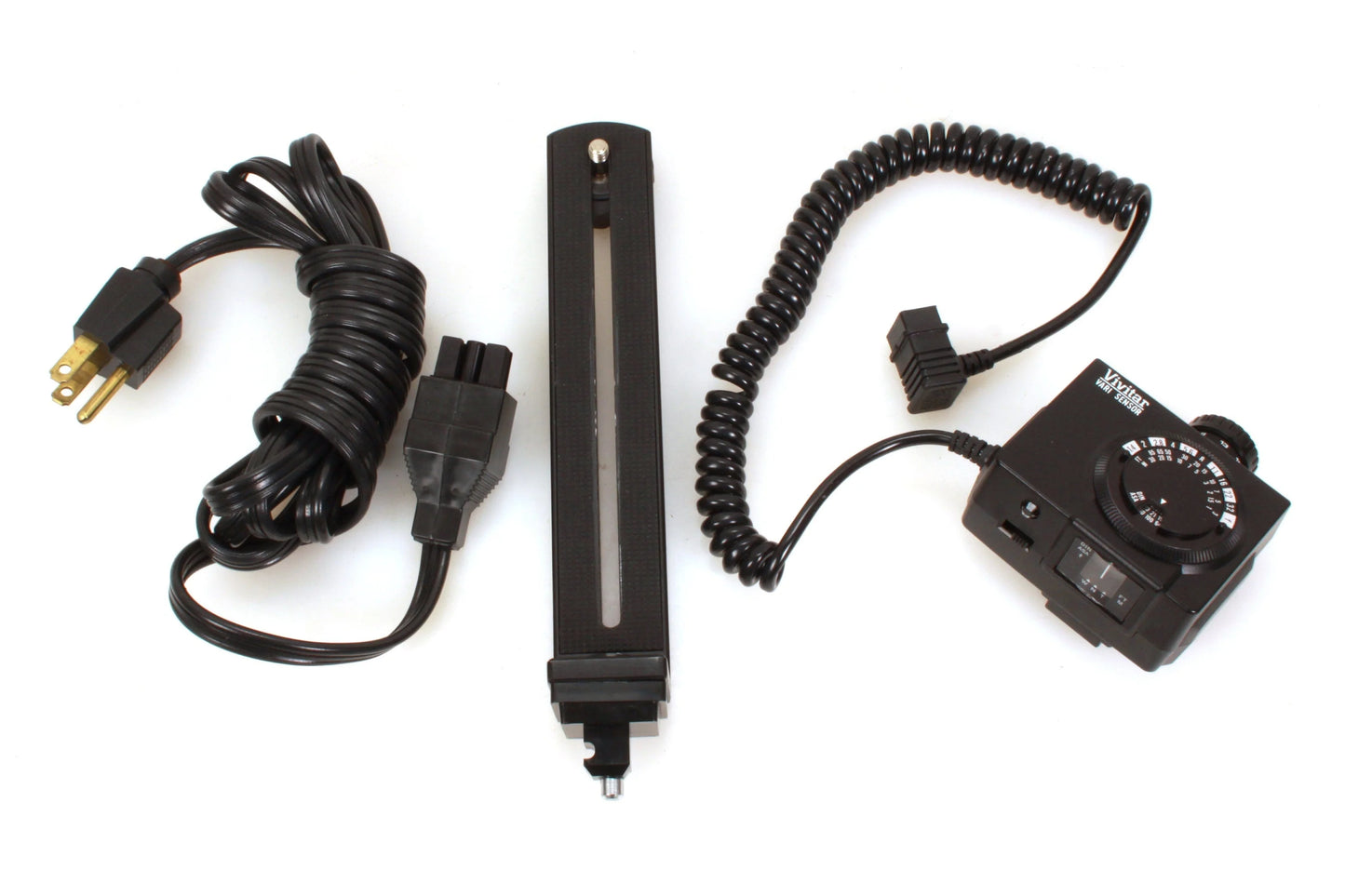Vivitar 365 Zoom Thyristor Outfit Electronic Flash/LVP1 Power Pack/Charge 60/Vari Sensor/Cords