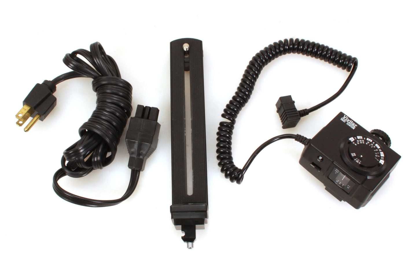 Vivitar 365 Zoom Thyristor Outfit Electronic Flash/LVP1 Power Pack/Charge 60/Vari Sensor/Cords