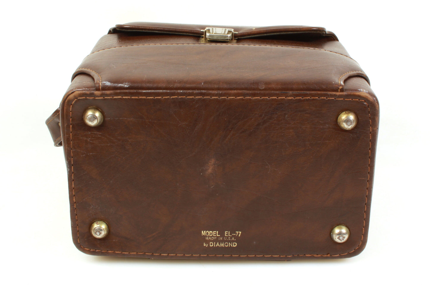 Vintage Camera Case 1970s Brown