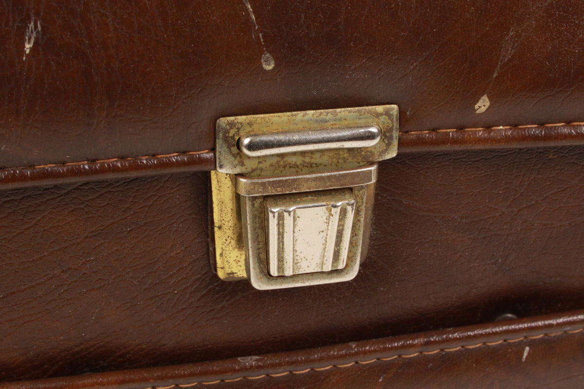 Vintage Camera Case 1970s Brown