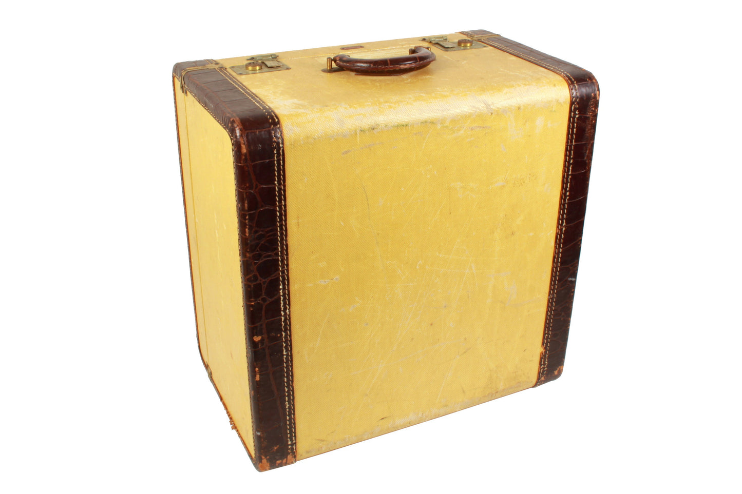 Vintage 1950s Padded Large Case
