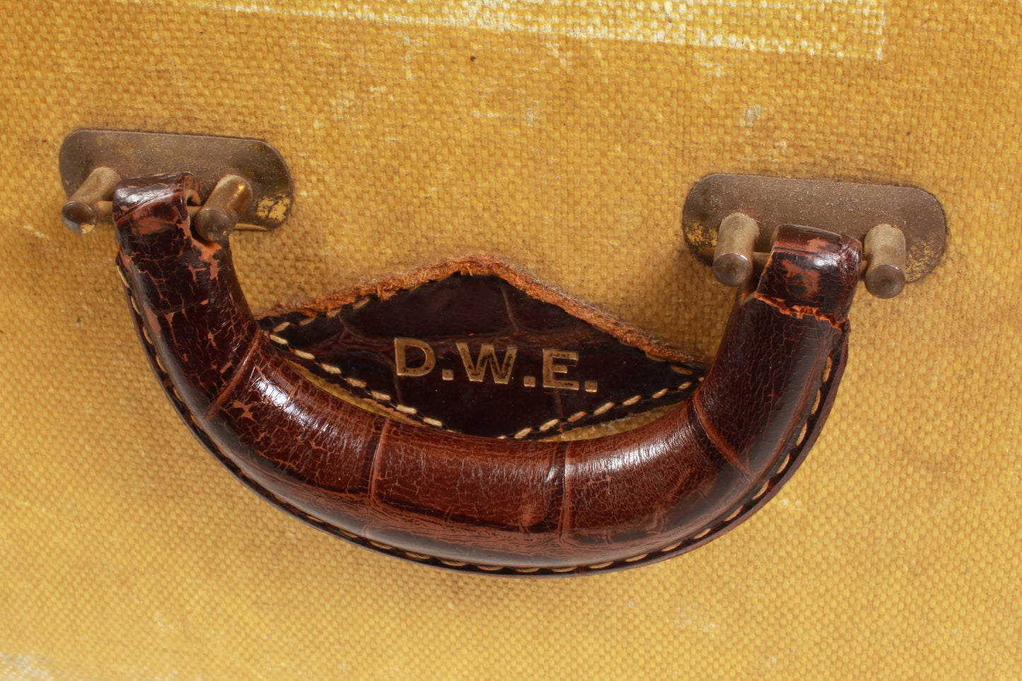 Vintage 1950s Padded Large Case
