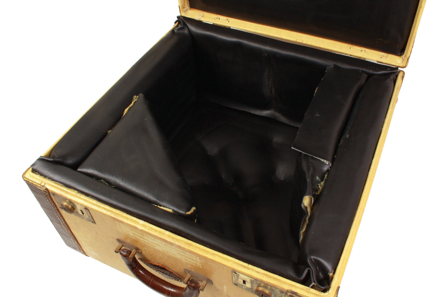 Vintage 1950s Padded Large Case