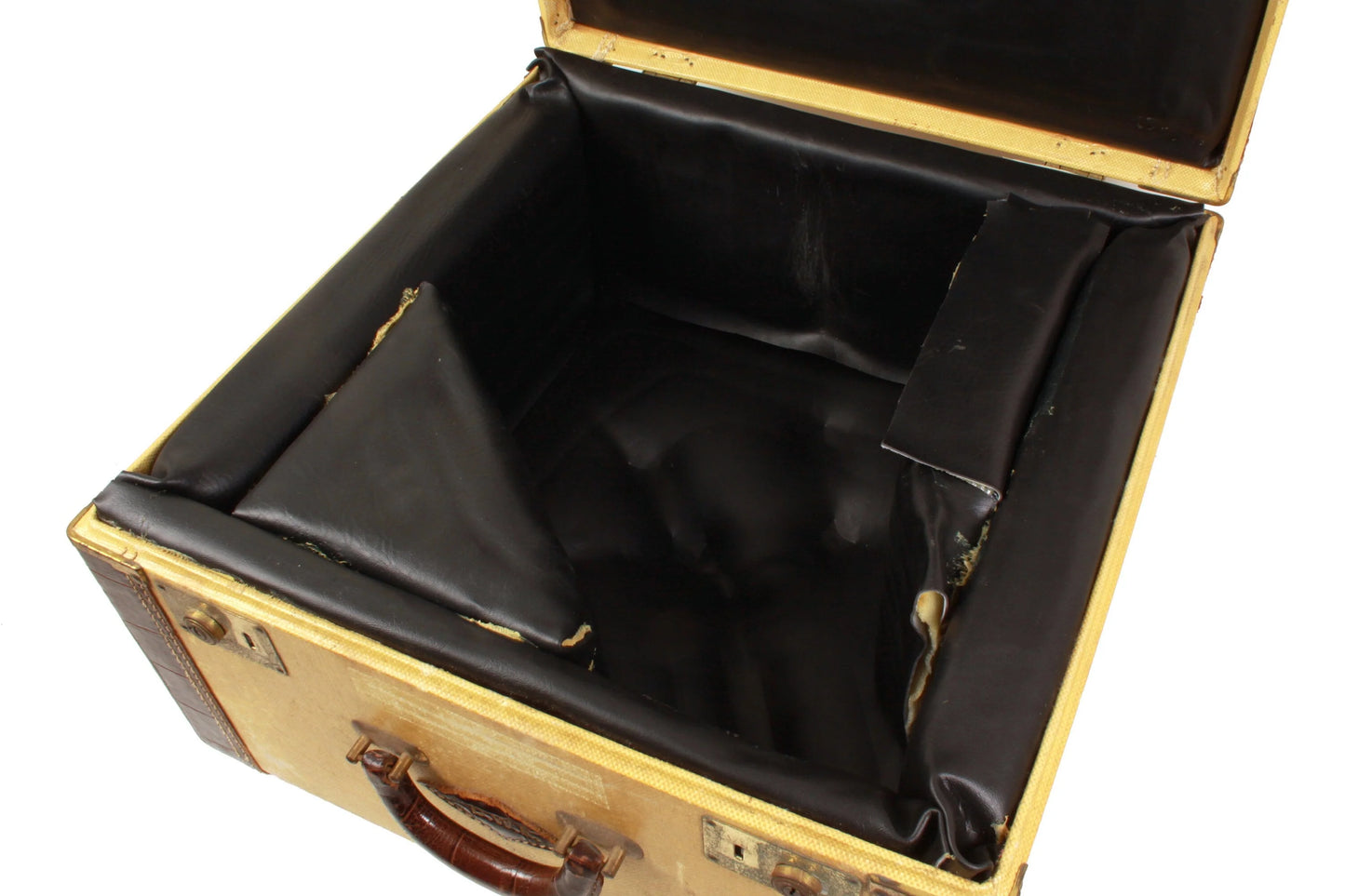 Vintage 1950s Padded Large Case