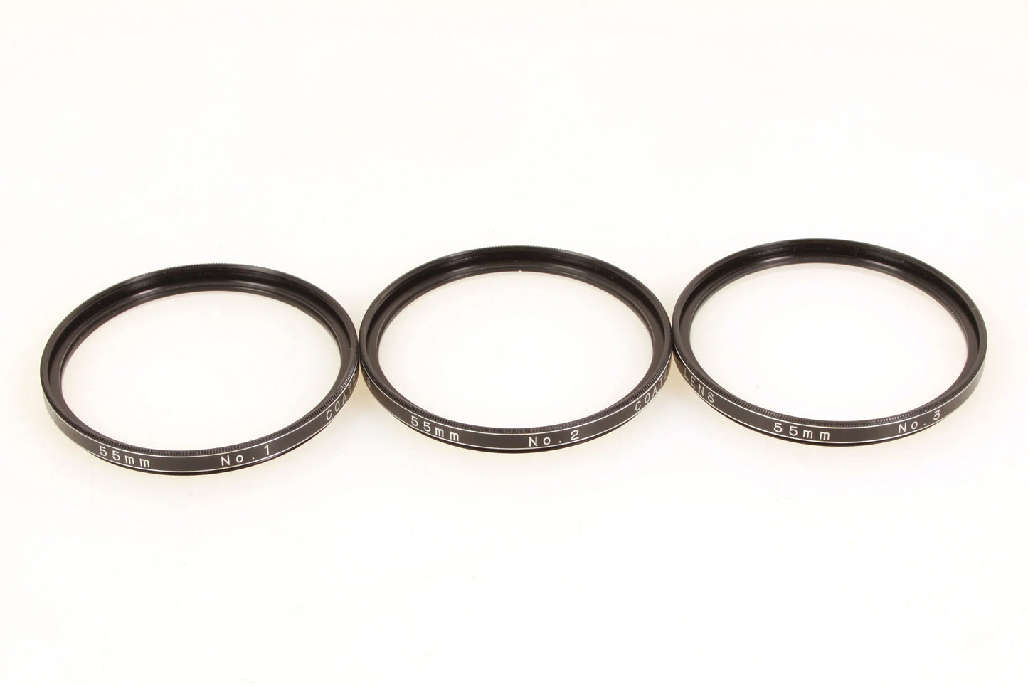 55mm Macro/Close Up Filter Set of 3 in Case