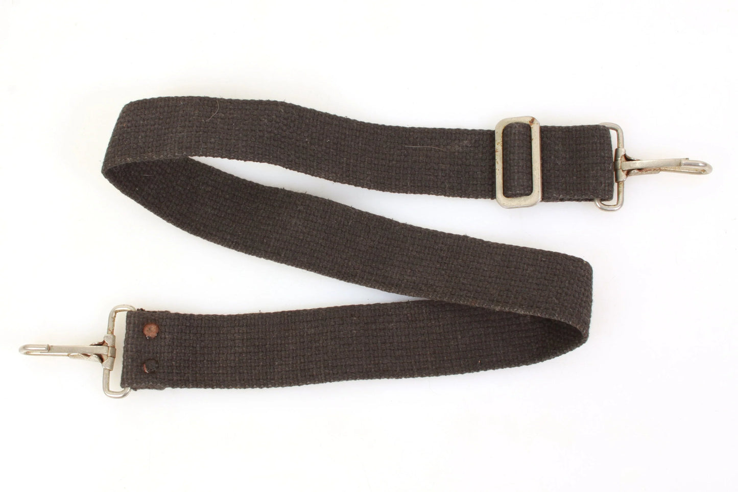 Vintage Strap 1960s Black Wide