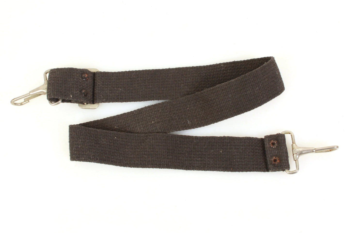 Vintage Strap 1960s Black Wide