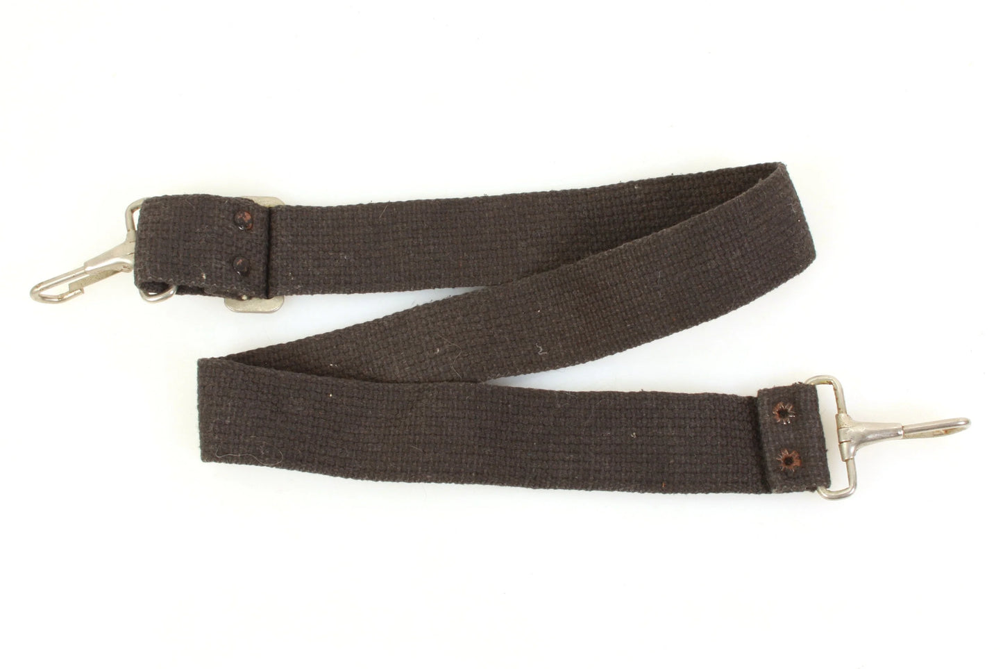 Vintage Strap 1960s Black Wide