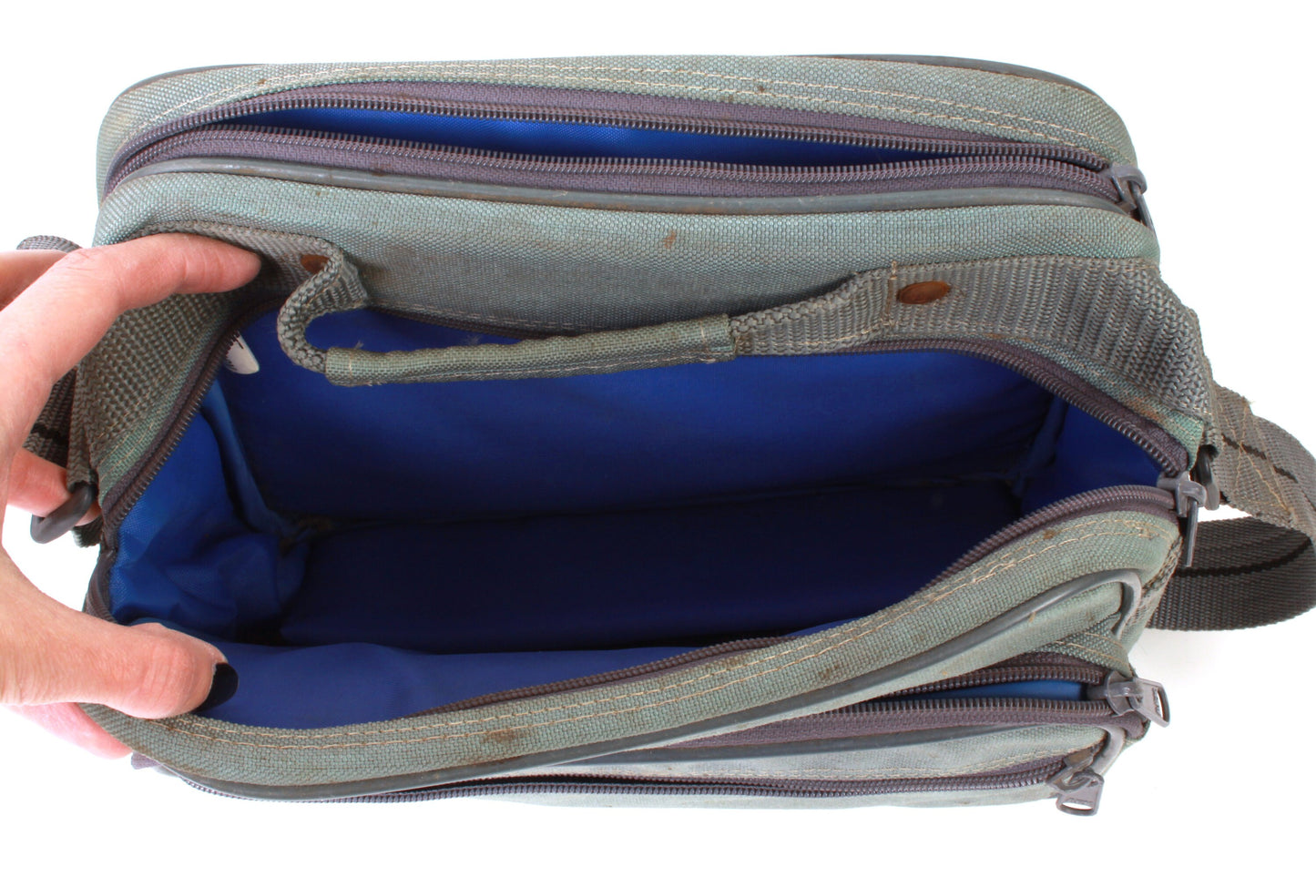 Camera Bag 1980s Light Green