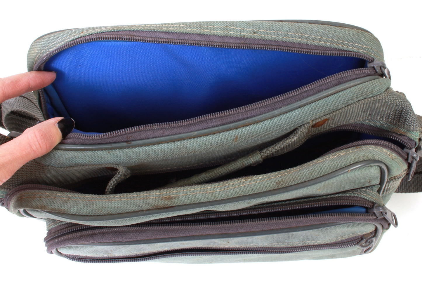 Camera Bag 1980s Light Green