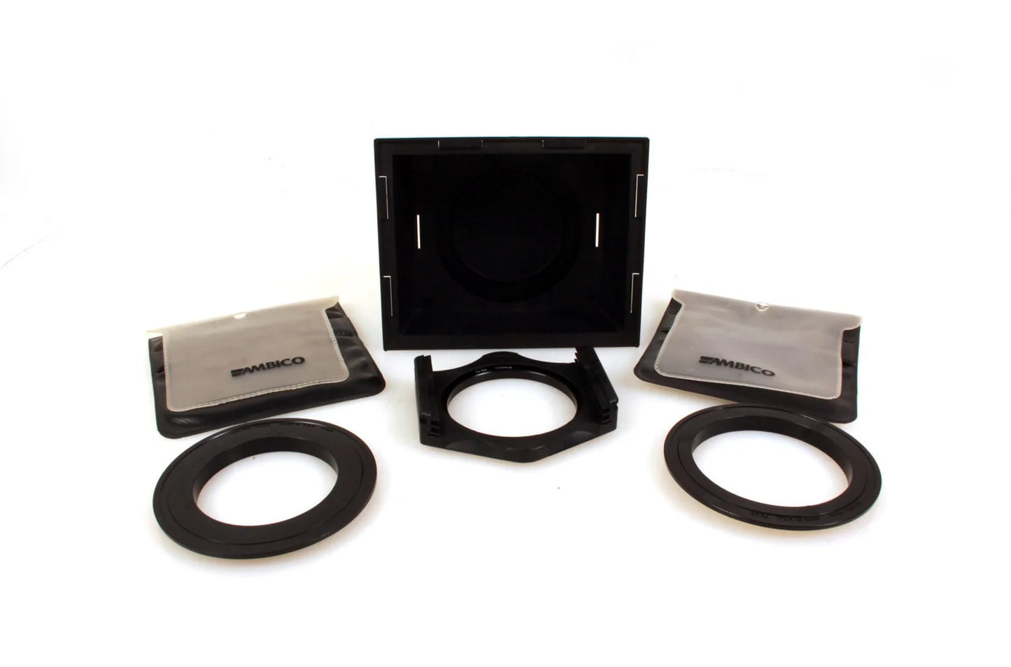 Ambico Plastic Filter Adapter Holder for 75x75mm Square Filters w/ 55&62 Rings