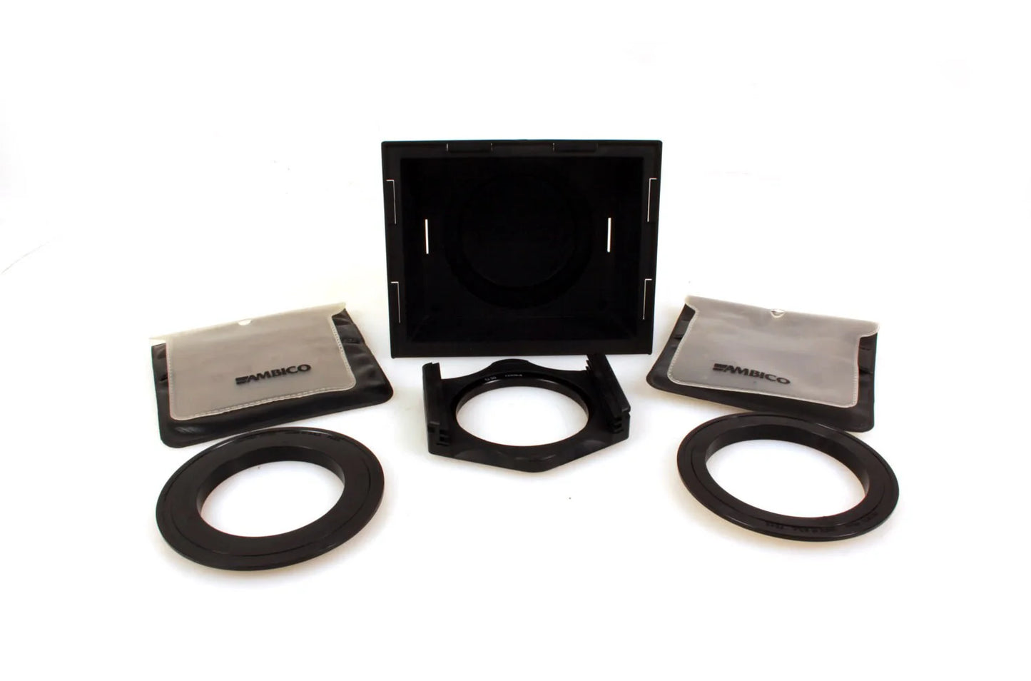Ambico Plastic Filter Adapter Holder for 75x75mm Square Filters w/ 55&62 Rings