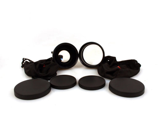52mm/ 55mm Wide & Tele Lenses (Set of 2)