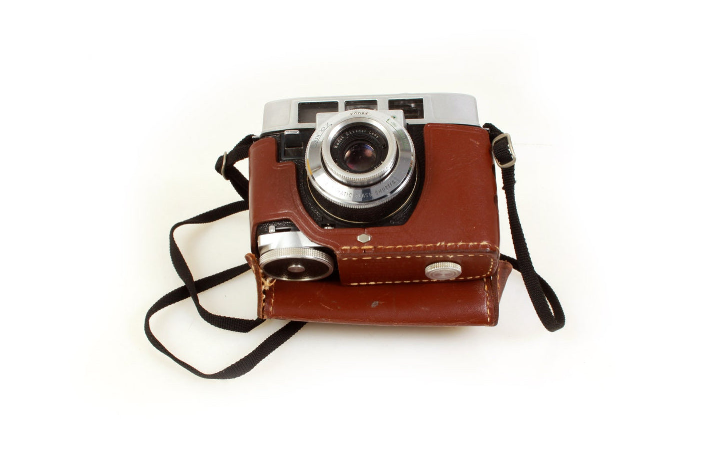 Vintage Mint Kodak Motormatic 35 Camera w/ Case, Manual and Box