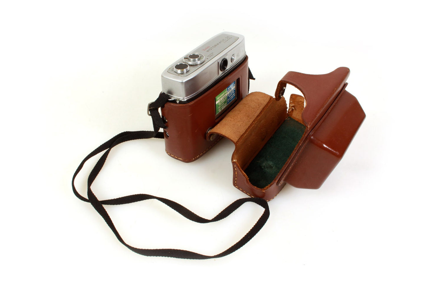 Vintage Mint Kodak Motormatic 35 Camera w/ Case, Manual and Box