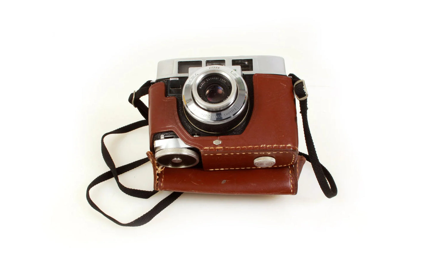 Vintage Mint Kodak Motormatic 35 Camera w/ Case, Manual and Box