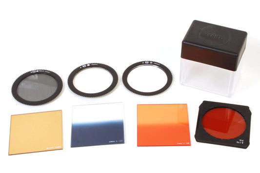 Camera Filter Set (7) Sunset/Sunsoft/Polarizer/Blue/Orange/Star 8/Star 16