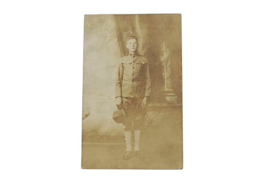 WWI World War One Soldier Photograph Postcard