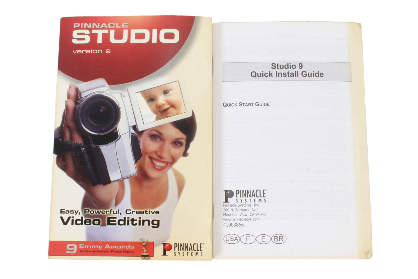 Pinnacle Studio Version 9 Video Editing Paperback Book 2003