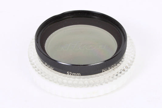 Nikon 52mm Polarizer Filter for Film Camera w Case