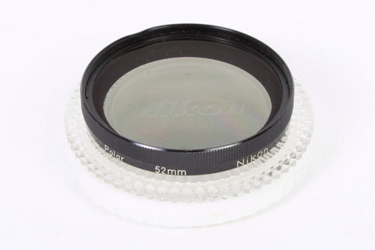 Nikon 52mm Polarizer Filter for Film Camera w Case