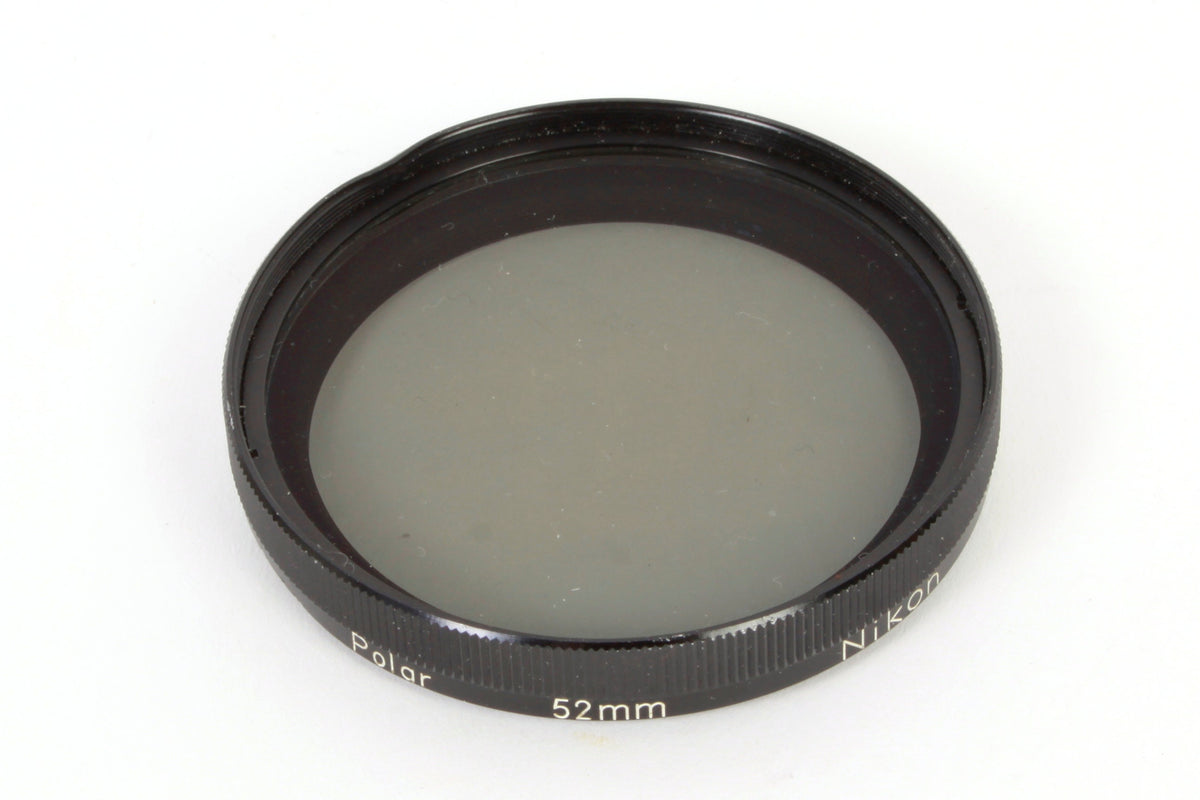 Nikon 52mm Polarizer Filter for Film Camera w Case