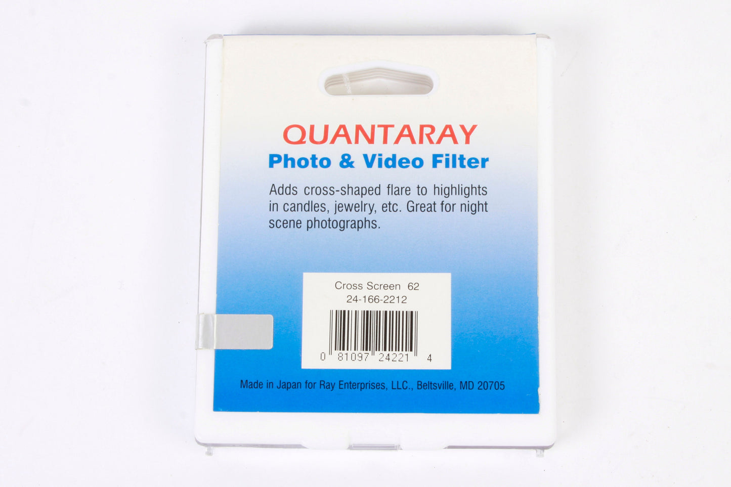 62mm Star Cross Screen Filter
