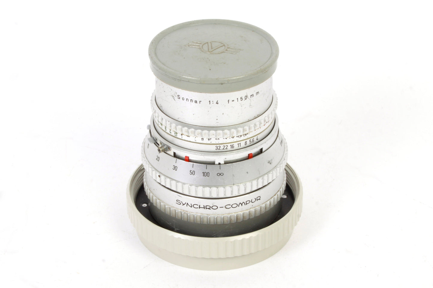 Hasselblad 150mm f4 Chrome Synchro-Compur Lens in Case