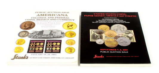 Stacks May 2004 US Coin & Paper Money Catalog Set of 2
