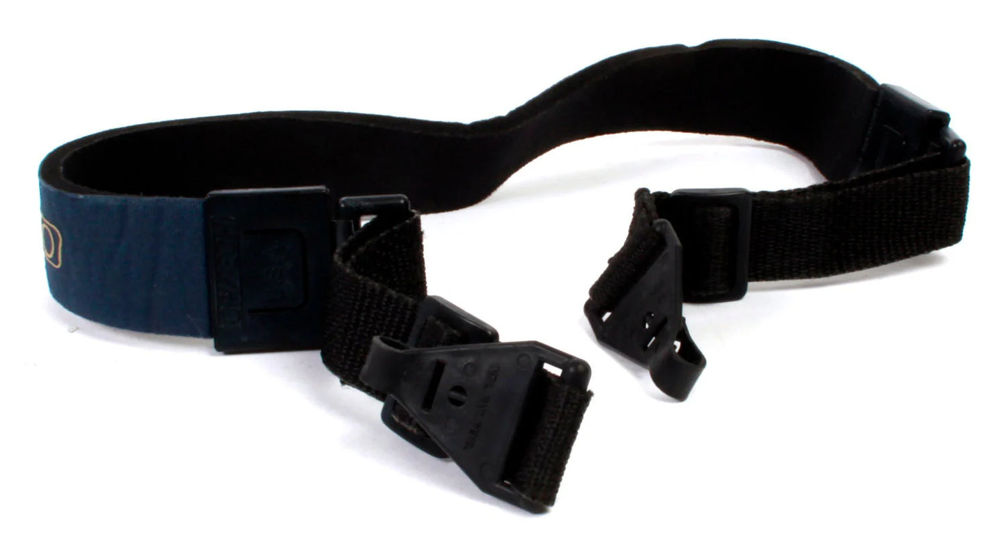 Blue Camera Strap Weight Reduction
