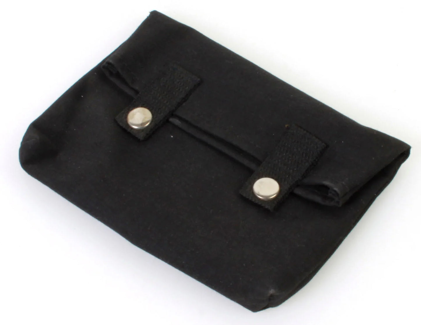 Vintage Black Pouch w/ Straps