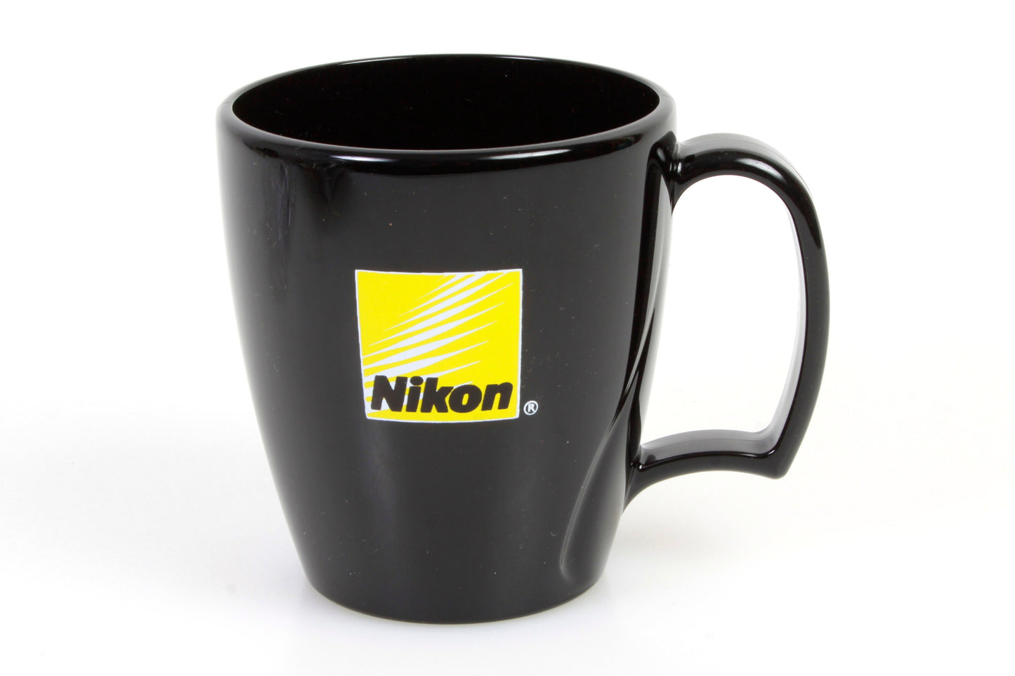 Nikon Mug - Black Plastic with Logo
