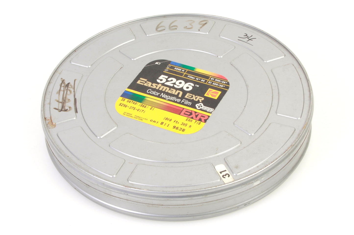 Large 1000ft Movie Film Can