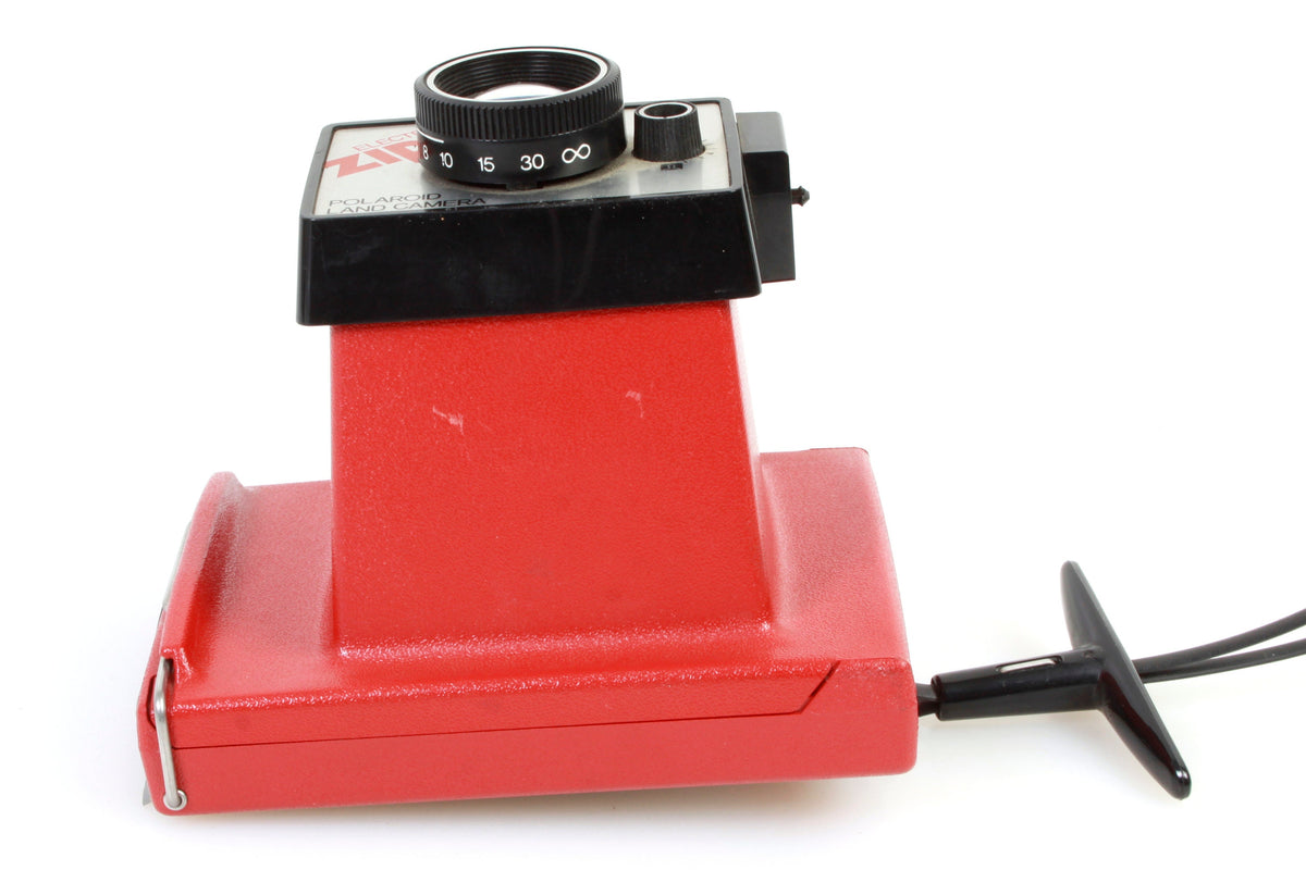1970s Polaroid Electric Zip Red Land Camera