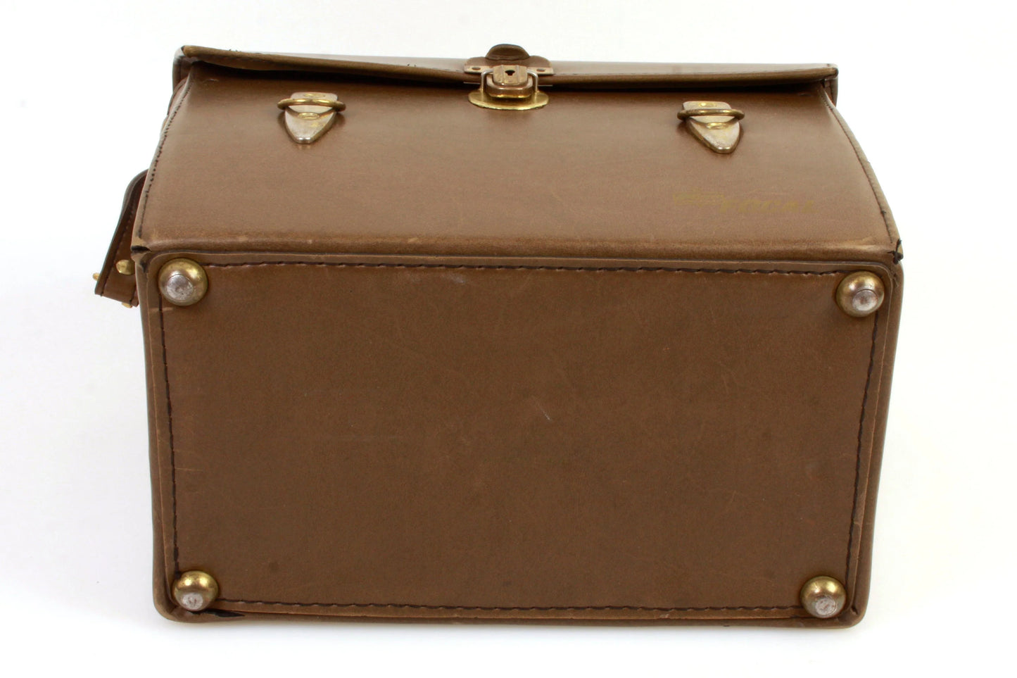 Retro Camera Gadget Bag 1960s Brown