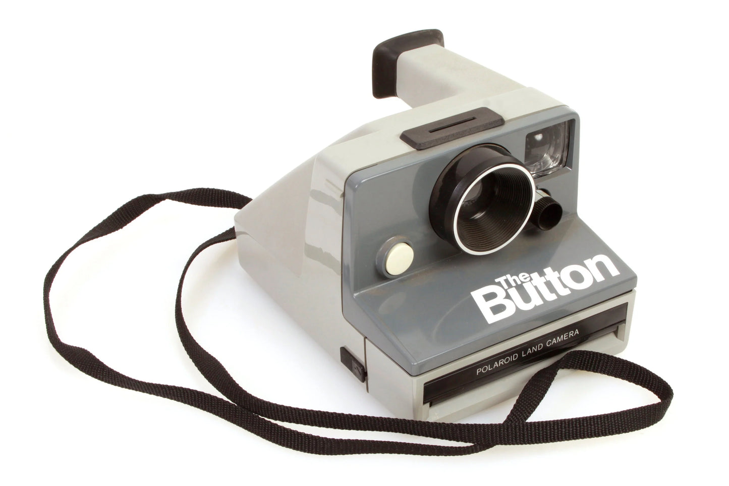 Polaroid "The Button" Land Camera with Box & B+W Film