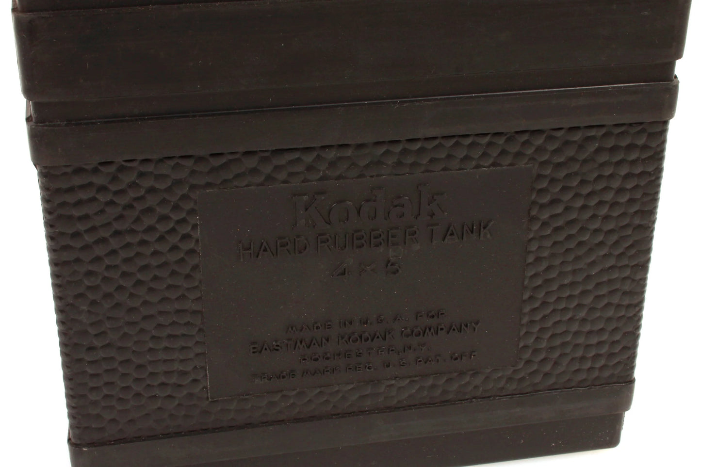 Kodak 1/2 Gallon Hard Rubber 4x5 Developing Tank w/ Floating Lid