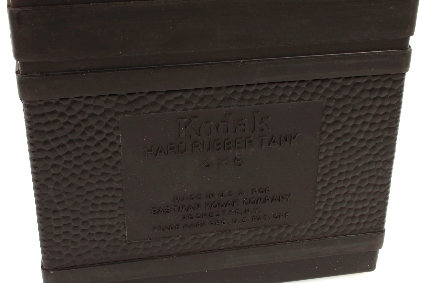 Kodak 1/2 Gallon Hard Rubber 4x5 Developing Tank w/ Floating Lid
