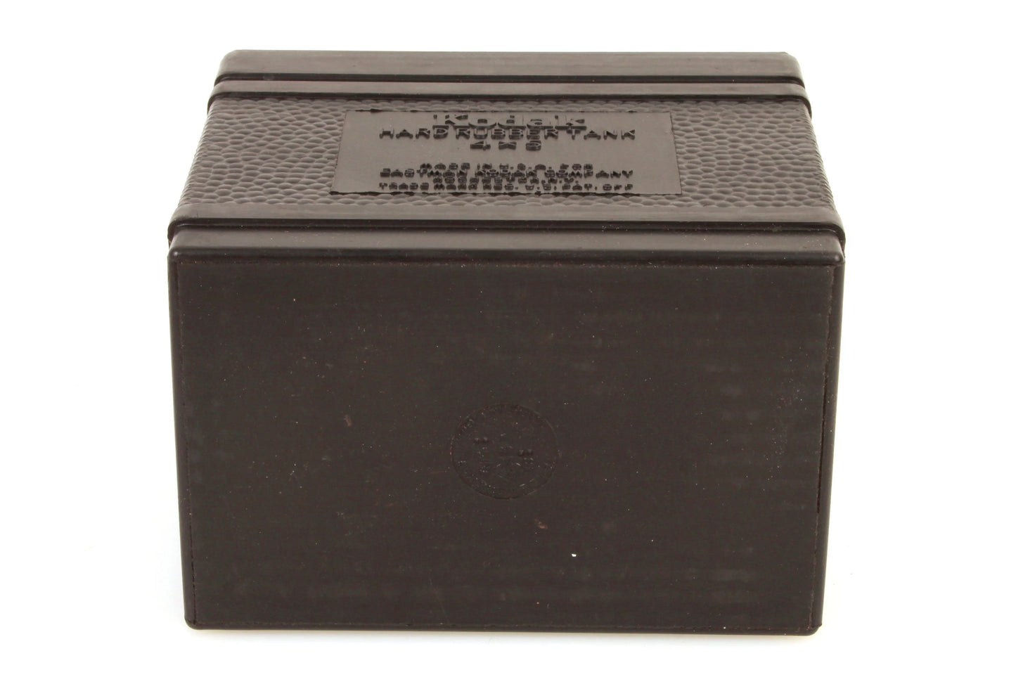 Kodak 1/2 Gallon Hard Rubber 4x5 Developing Tank w/ Floating Lid