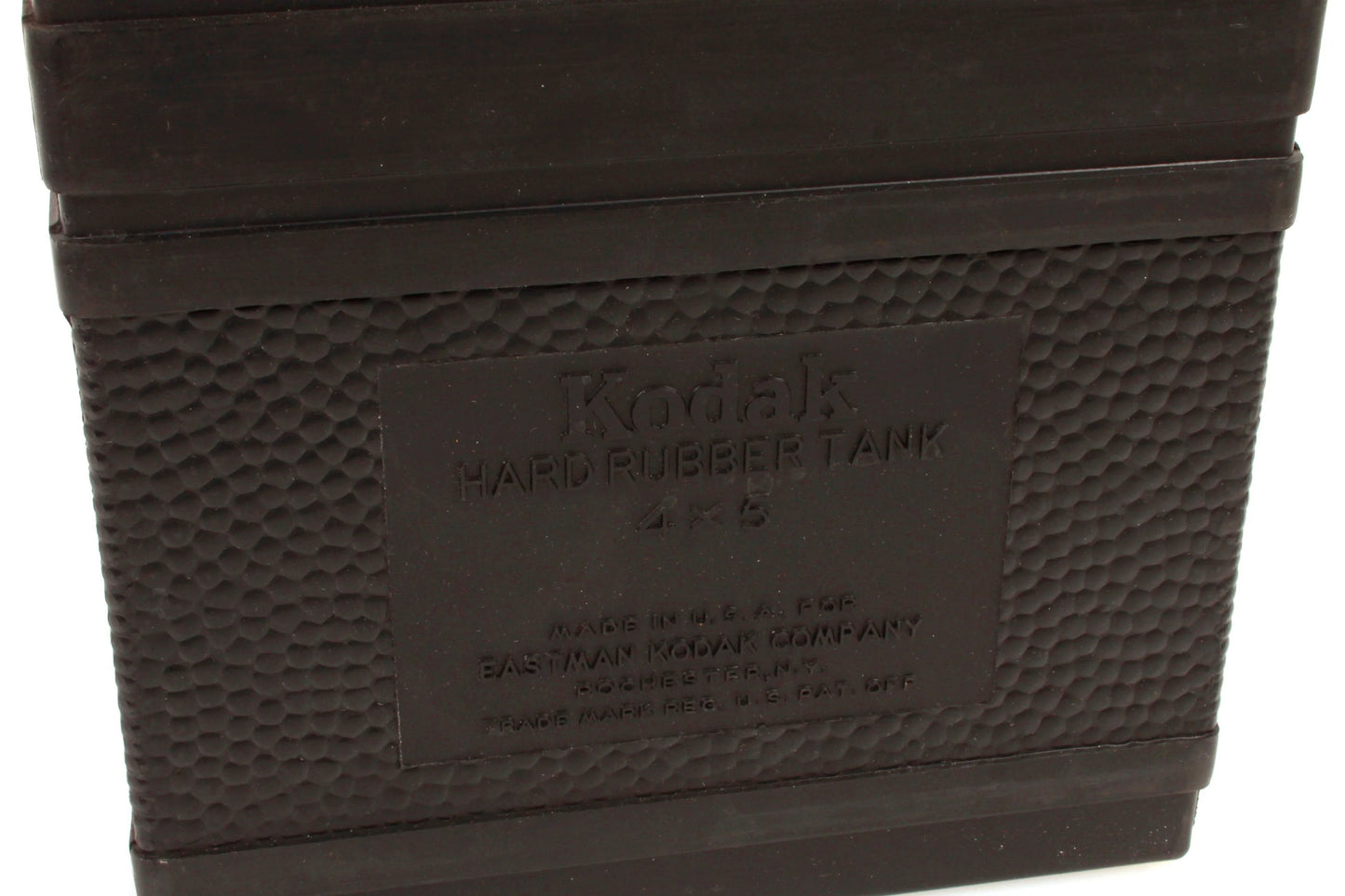 Kodak 1/2 Gallon Hard Rubber 4x5 Developing Tank w/ Floating Lid