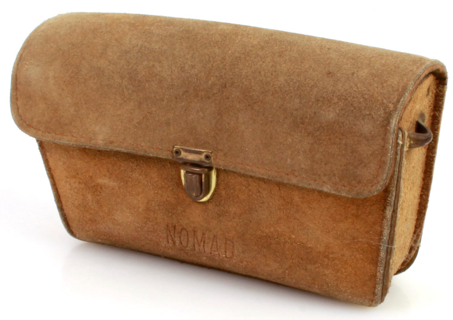 Vintage Suede Camera Pouch