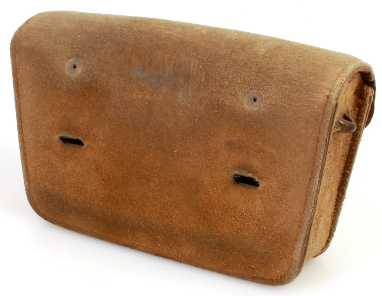Vintage Suede Camera Pouch