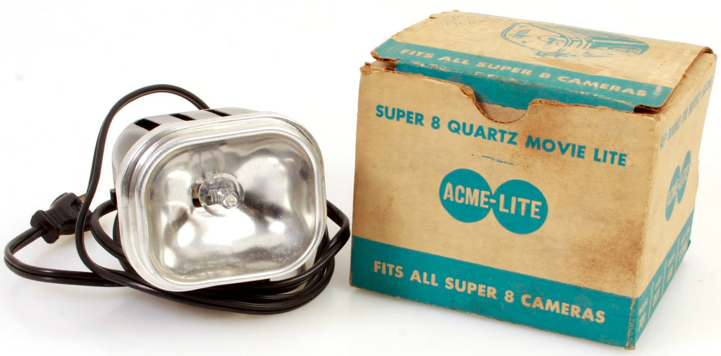 Super 8 Movie Lights w/ Original Box