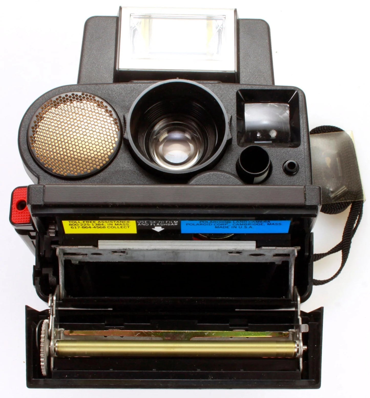 Polaroid Sonnar SX70 Camera w/ Flash & Case