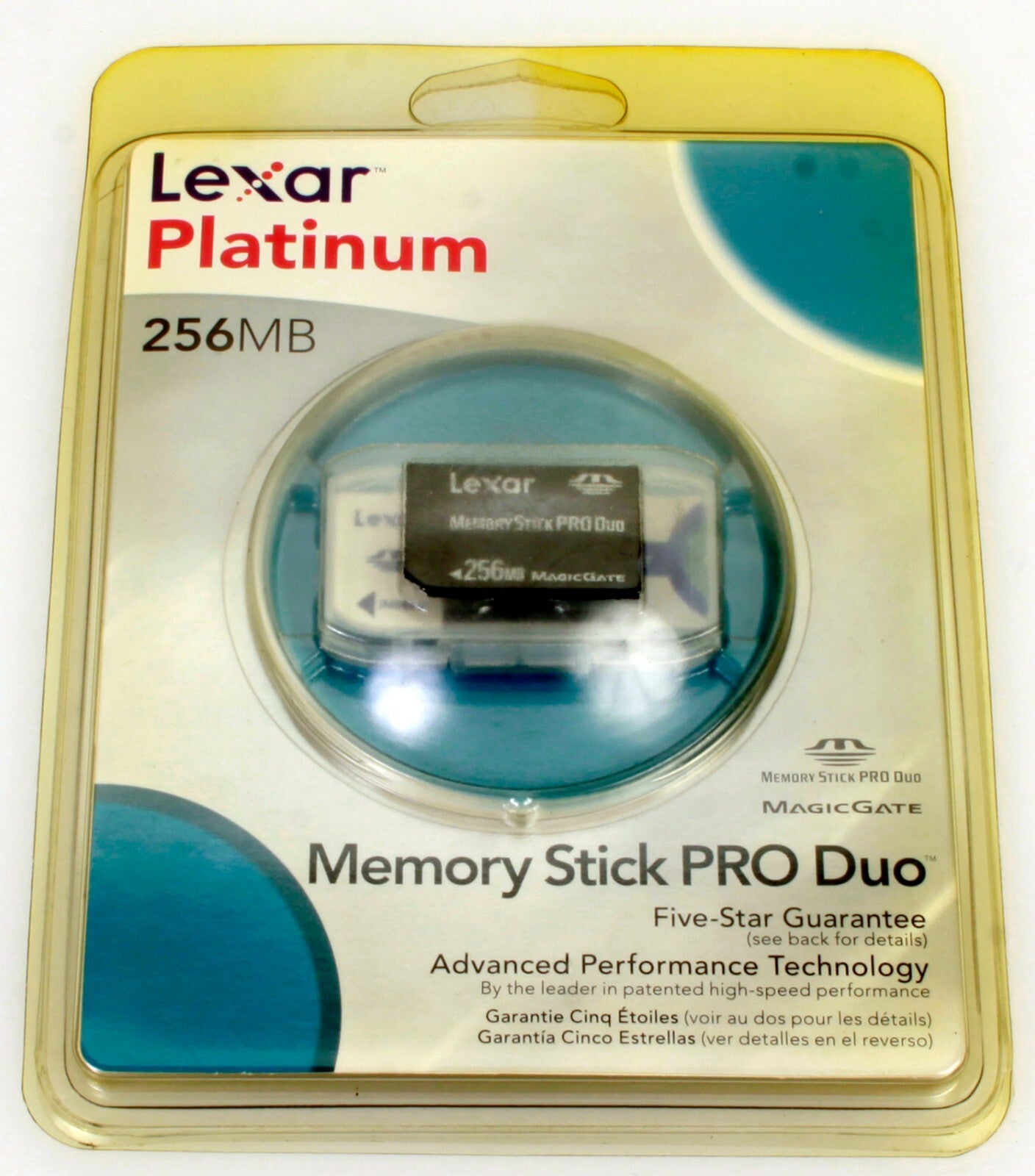 Lexar Platinum 256MB Memory Stick Pro Duo, New Old Stock