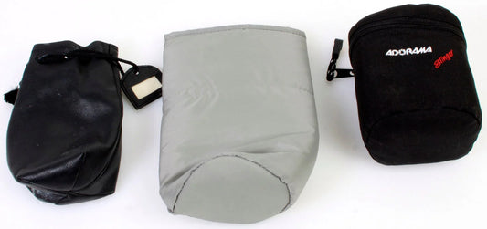 Lens Protective Pouches Set of 3